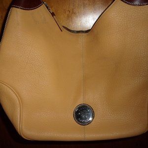 yellow Dooney and  Bourke  purse